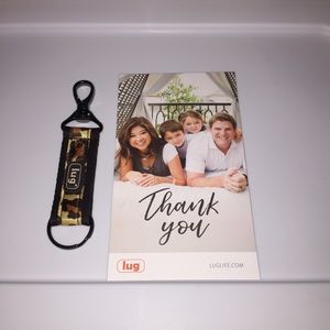 NWOT!🐆Lug Leopard Brown Keychain/ Key Fob